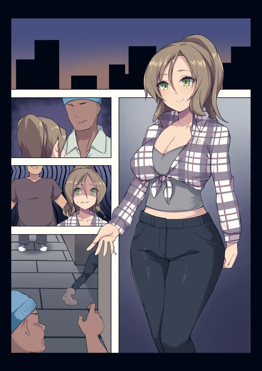 [Brll] Unsafe Part of Town Fhentai - Page 1