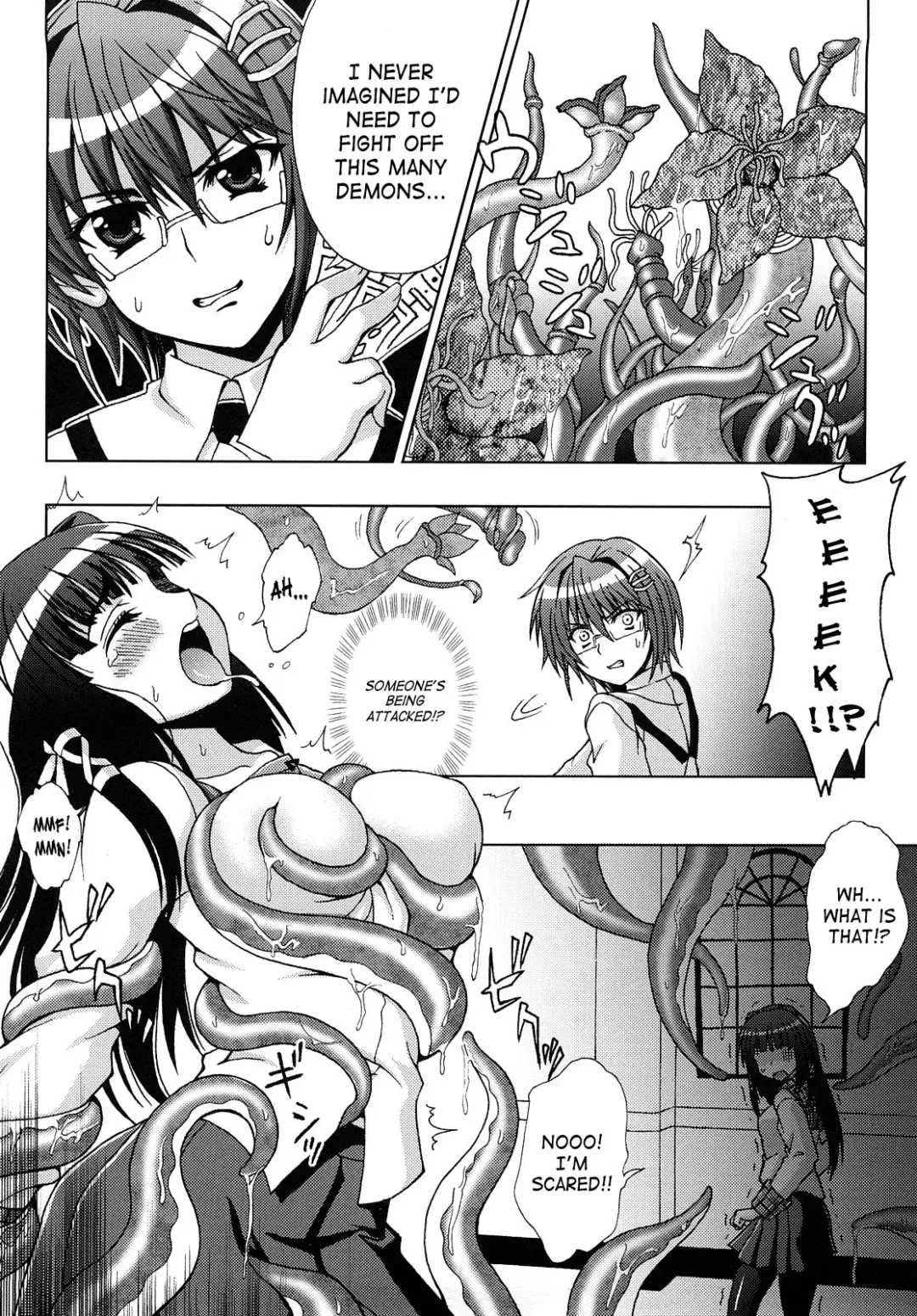 [Chaccu] Inyouchuu ~Ryoushoku Gakuen Taimaroku~ Fhentai - Page 12