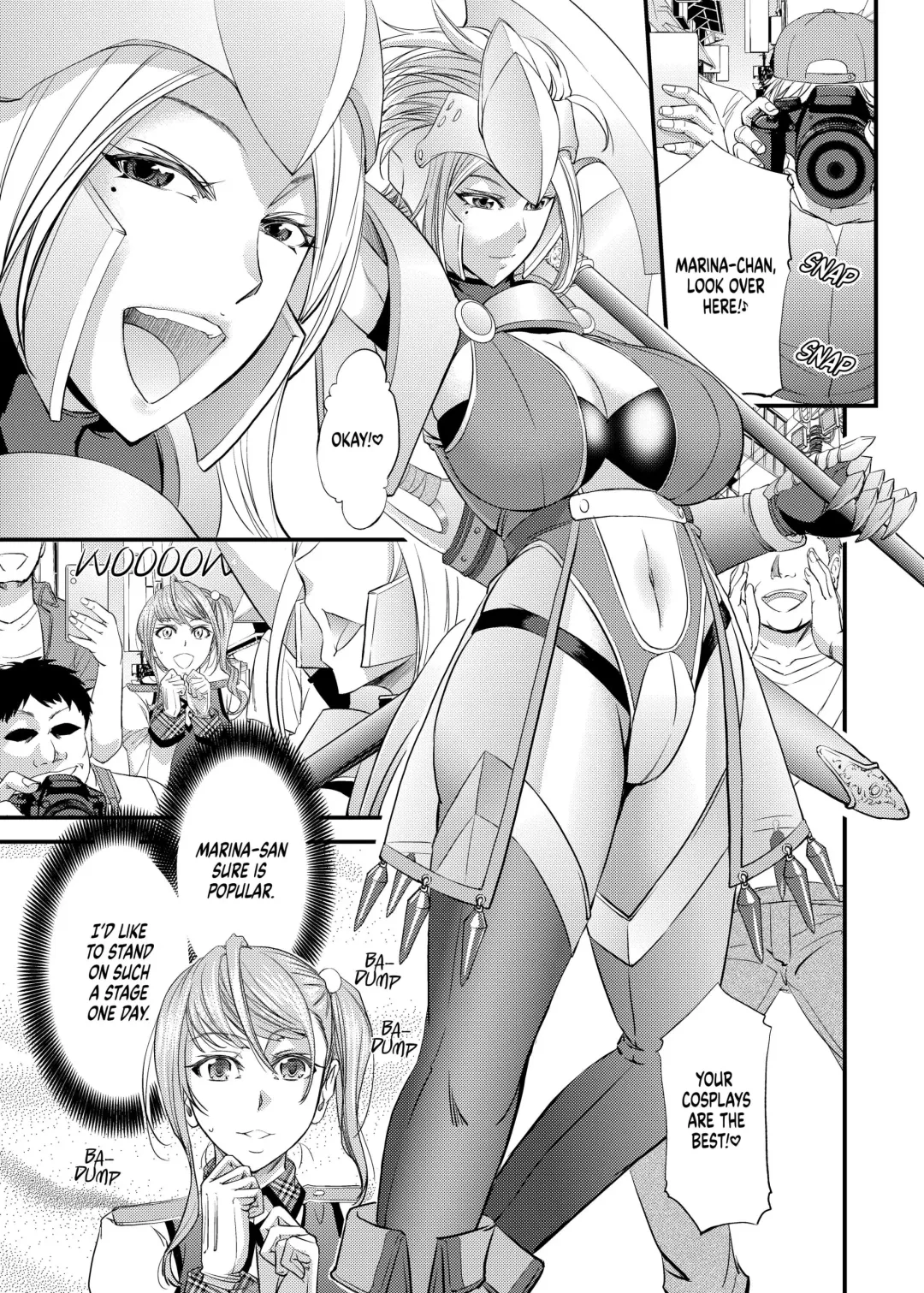 [Kikuichi Monji] Akogare Shemale Layer to HameCos Rinkan | Gangbang with my Idolized Shemale Cosplayer (decensored) Fhentai - Page 2