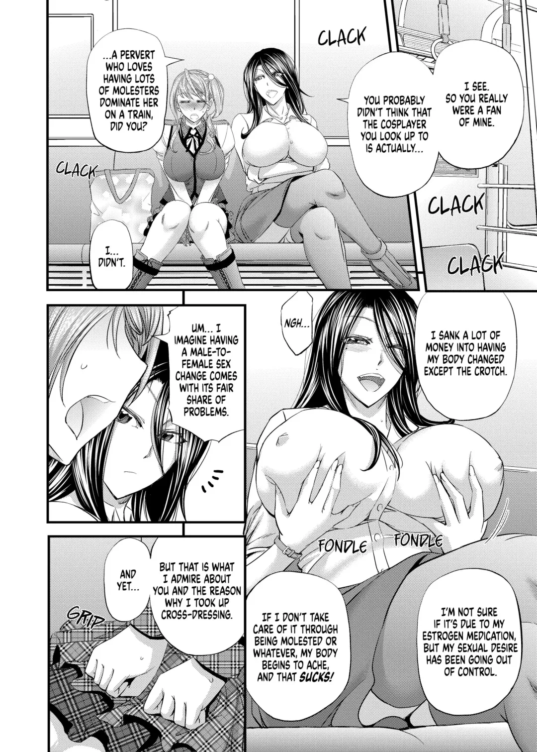 [Kikuichi Monji] Akogare Shemale Layer to HameCos Rinkan | Gangbang with my Idolized Shemale Cosplayer (decensored) Fhentai - Page 9