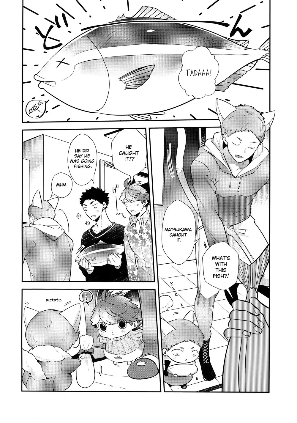 [Kamishi Yue] Iwa-chan no Neko ni Naritai 7 | I want to become Iwa-chan's Cat! 7 Fhentai - Page 12