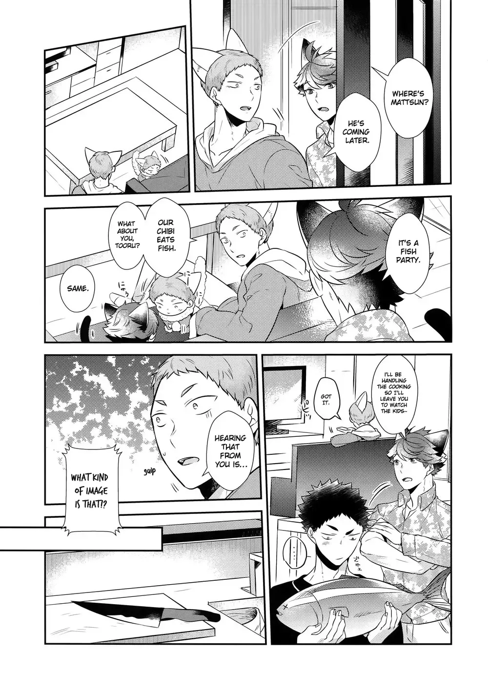 [Kamishi Yue] Iwa-chan no Neko ni Naritai 7 | I want to become Iwa-chan's Cat! 7 Fhentai - Page 13