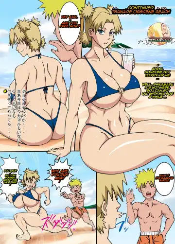 [Naruhodo] Zoku Tsunade no Insuiyoku | After Tsunade's Obscene Beach Fhentai - Page 7
