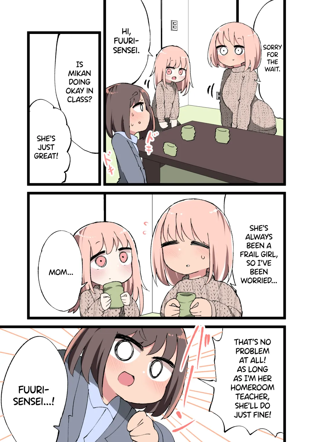 [Momomo - Momomo Gasshuukoku] Futanari Idenshi nara Mirai aru Seito o Haramasete mo Ii yo ne!? Fhentai - Page 36