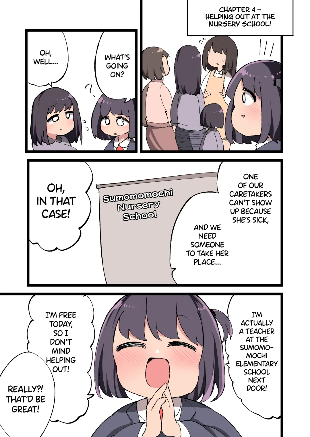 [Momomo - Momomo Gasshuukoku] Futanari Idenshi nara Mirai aru Seito o Haramasete mo Ii yo ne!? Fhentai - Page 54