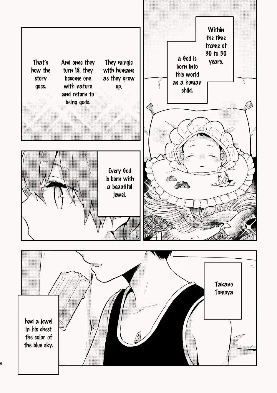 Osananajimi ga Kamisama datta Hanashi | My Childhood Friend Was a God Fhentai - Page 6