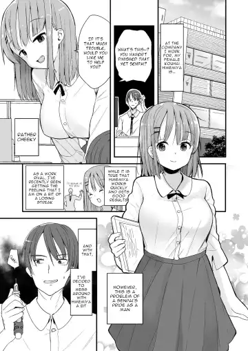 Read [Fuyuno Mikan] Namaiki na Kouhai ni Chiisaku Natte Itazura wo｜Turning Small to Tease my Cheeky Kouhai - Fhentai