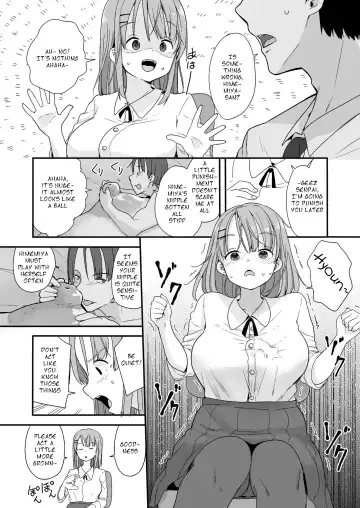 [Fuyuno Mikan] Namaiki na Kouhai ni Chiisaku Natte Itazura wo｜Turning Small to Tease my Cheeky Kouhai Fhentai - Page 5