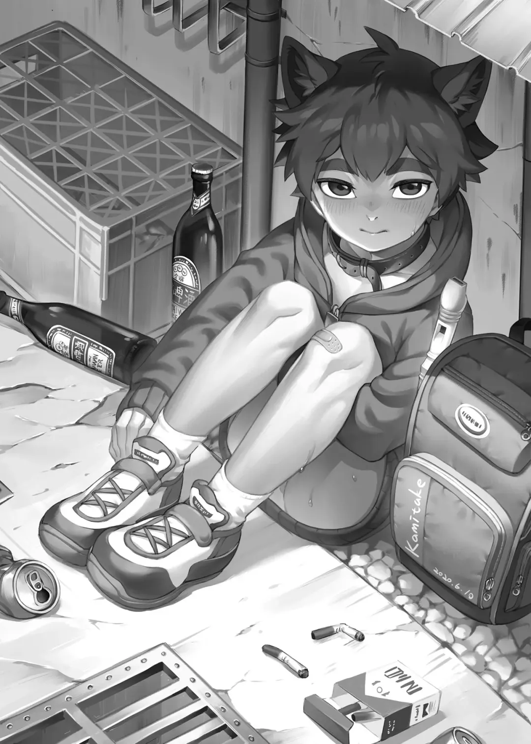 [Kamitake] Back alley Fhentai - Page 3