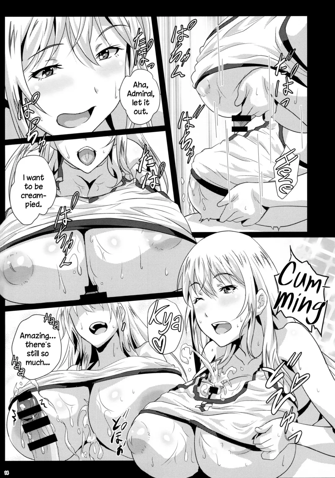 [Sangou] Paizuri Gaman Test | Titjob Endurance Test Fhentai - Page 11