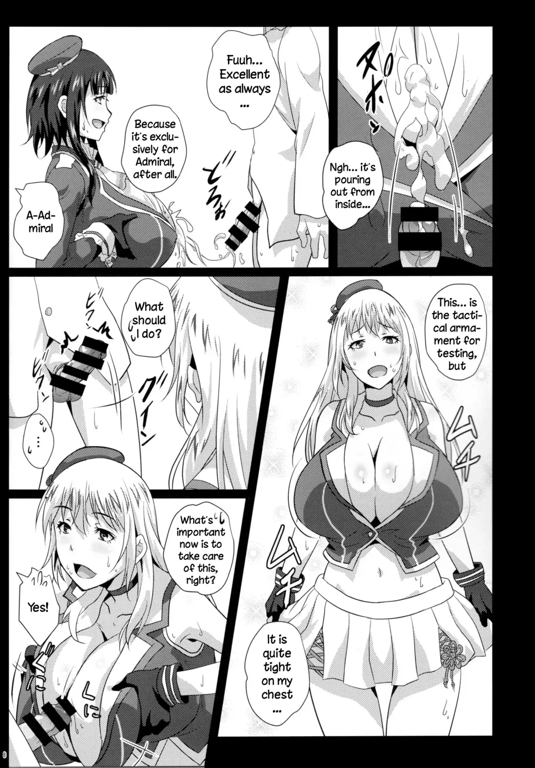 [Sangou] Paizuri Gaman Test | Titjob Endurance Test Fhentai - Page 5