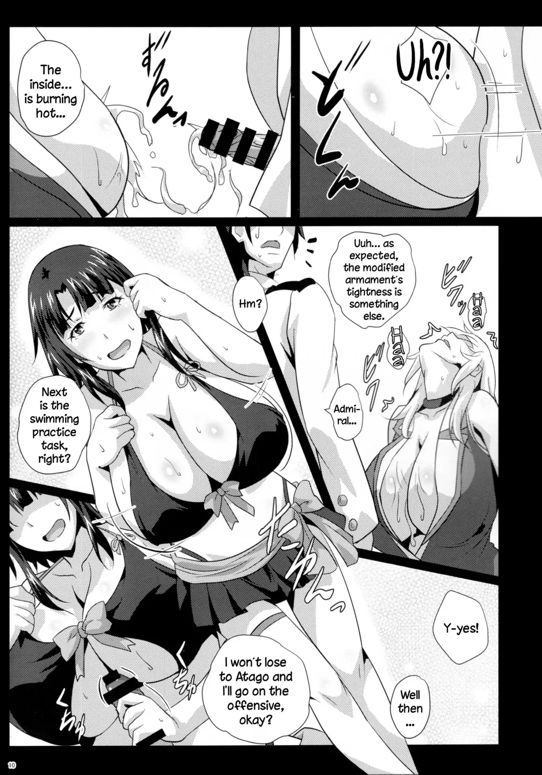 [Sangou] Paizuri Gaman Test | Titjob Endurance Test Fhentai - Page 7