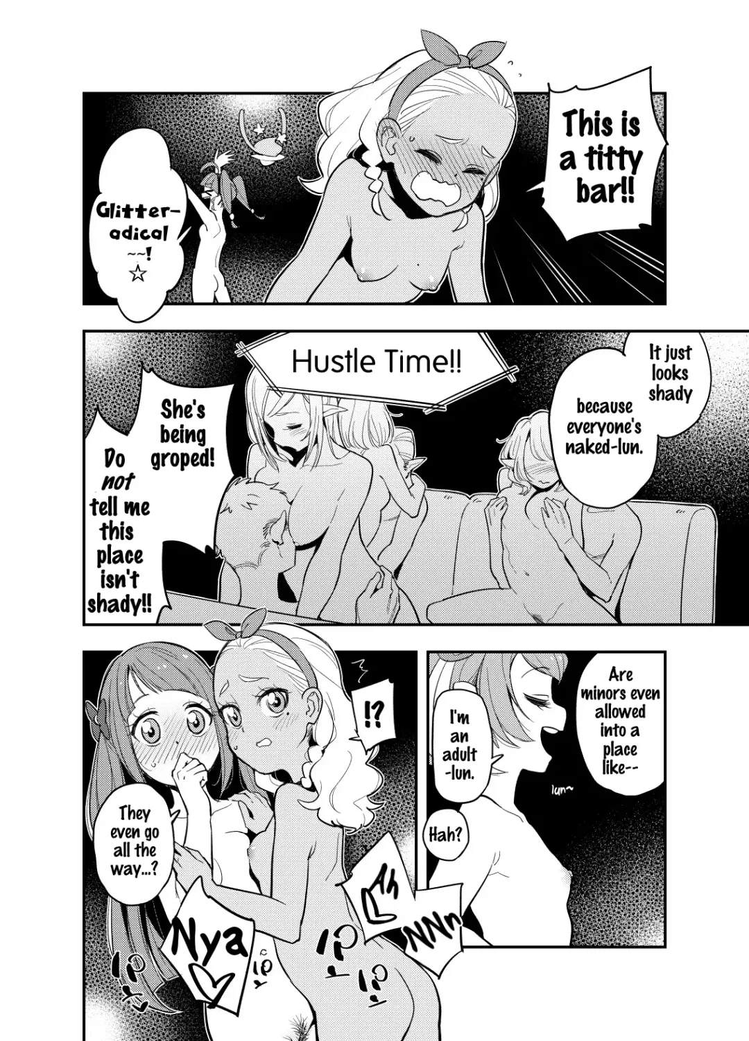 [Ucockay] Wakusei Supponpon ni Yattekita StaPre no Gag Manga | A Trip to Planet Starkers: a StaPre Gag Manga Fhentai - Page 7
