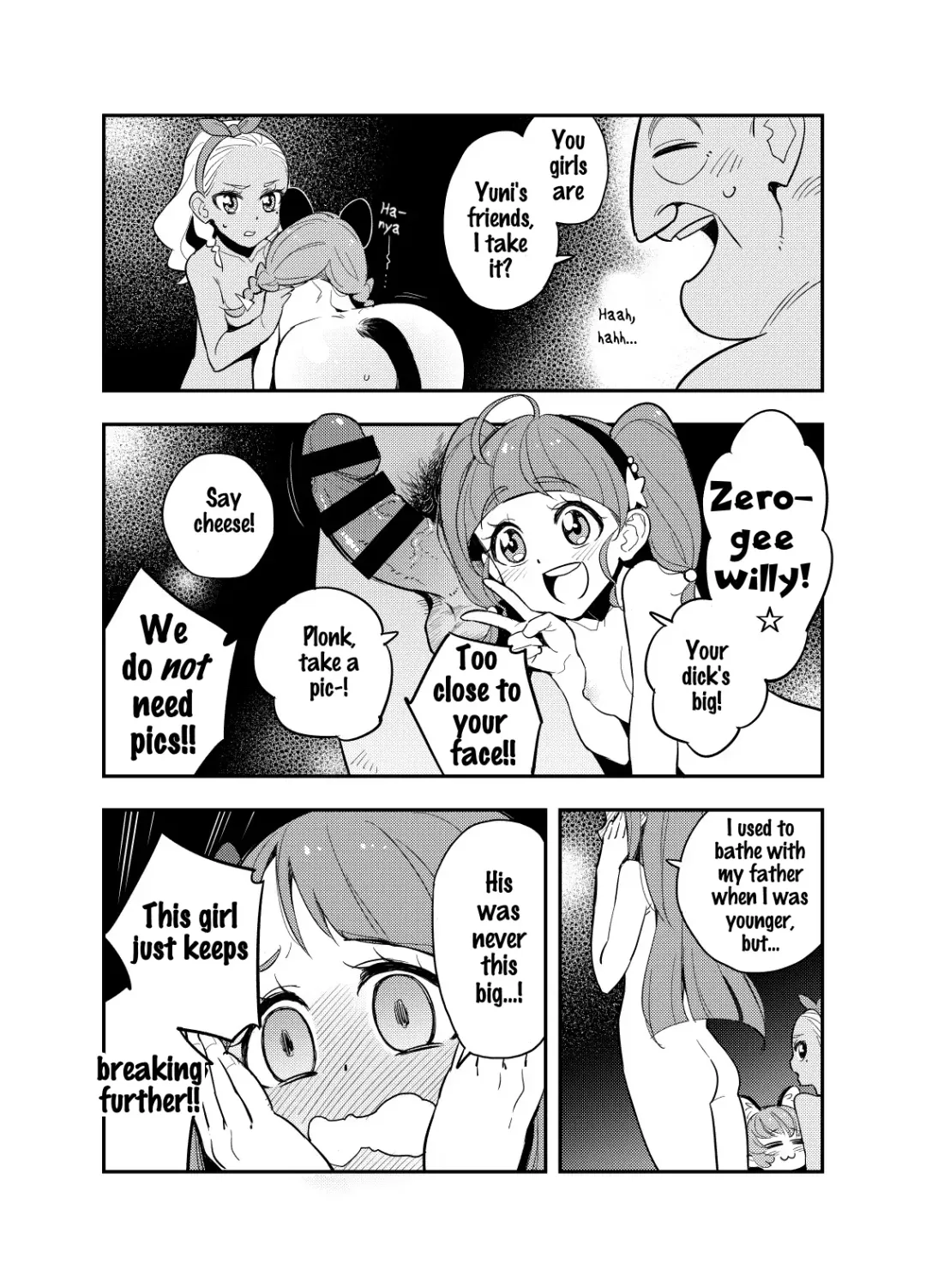 [Ucockay] Wakusei Supponpon ni Yattekita StaPre no Gag Manga | A Trip to Planet Starkers: a StaPre Gag Manga Fhentai - Page 9