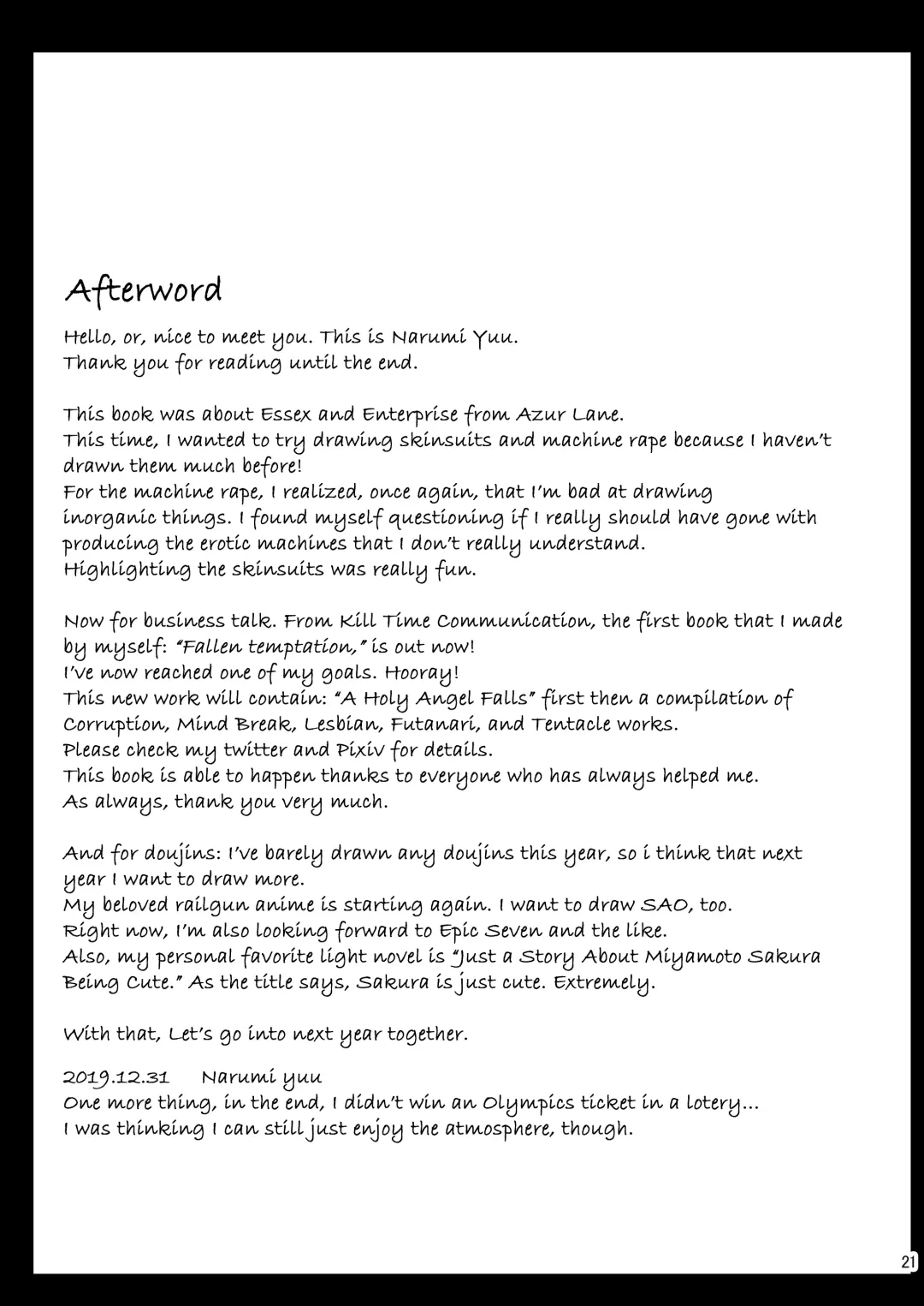 [Narumi Yuu] Jiyuu no Tsubasa wa Kairaku ni Ochiru - FALLEN WINGS | The Wings of Freedom Fall to Pleasure Fhentai - Page 20