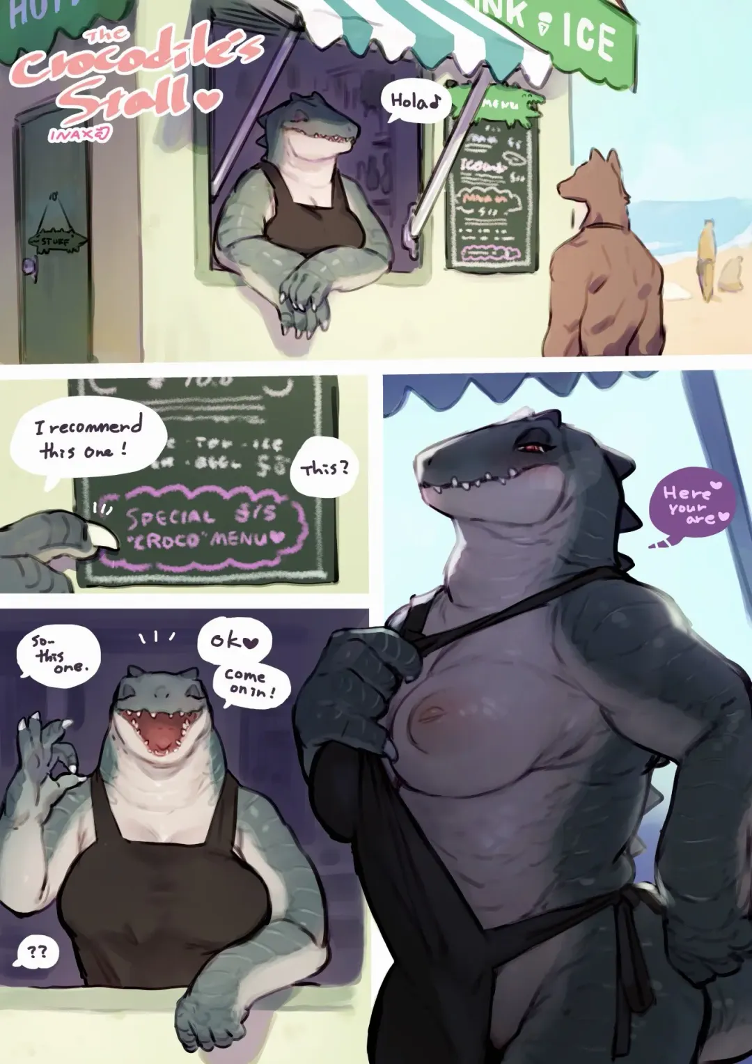 [Inax] The Crocodile Stall ♥ Fhentai - Page 1