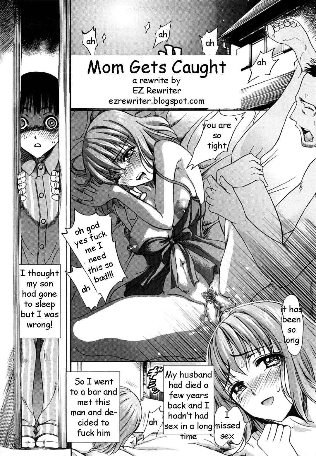 [Sadokko] Mom Gets Caught Fhentai - Page 1