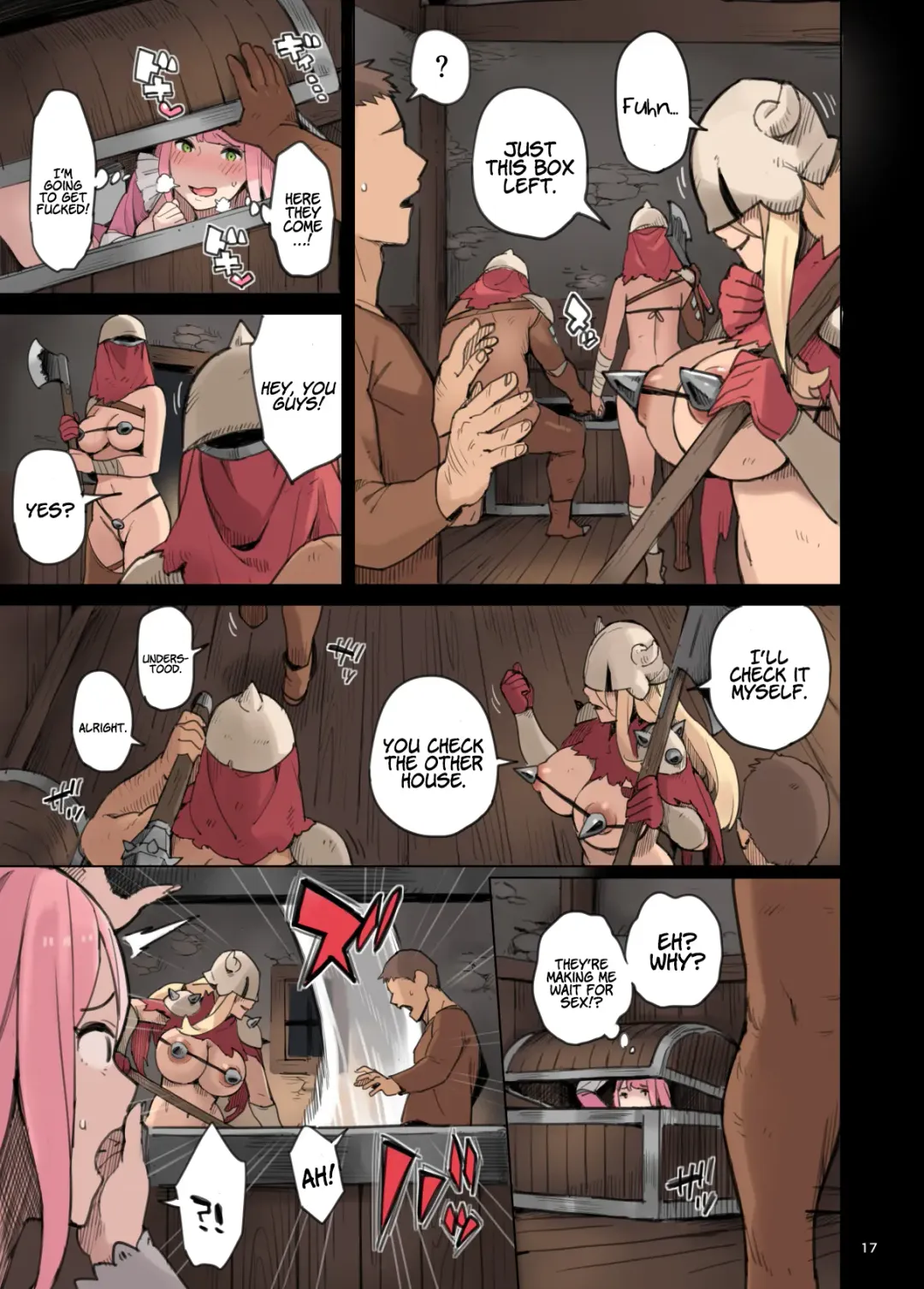 [Mikan] Shinryaku no Wild Ecchi Teikoku!! -Inran Dasshutsu Hen- | Raid from the Wild Sex Empire!! -Lewd Escape Part- Fhentai - Page 17