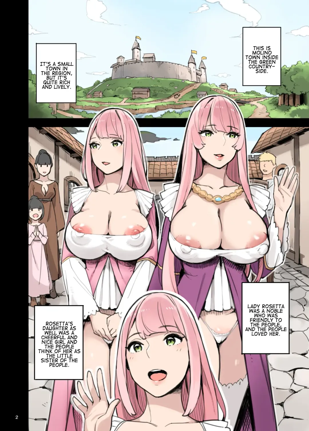 [Mikan] Shinryaku no Wild Ecchi Teikoku!! -Inran Dasshutsu Hen- | Raid from the Wild Sex Empire!! -Lewd Escape Part- Fhentai - Page 2
