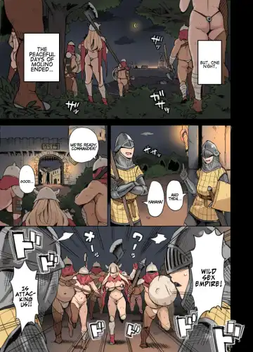 [Mikan] Shinryaku no Wild Ecchi Teikoku!! -Inran Dasshutsu Hen- | Raid from the Wild Sex Empire!! -Lewd Escape Part- Fhentai - Page 3