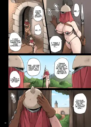 [Mikan] Shinryaku no Wild Ecchi Teikoku!! -Inran Dasshutsu Hen- | Raid from the Wild Sex Empire!! -Lewd Escape Part- Fhentai - Page 34