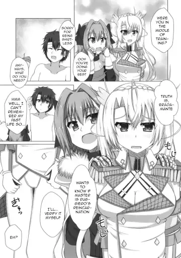 [Yamago] Bradamante tte saikin SEX shitenai yo ne? | Bradamante hasn't had any sex lately, huh? Fhentai - Page 7