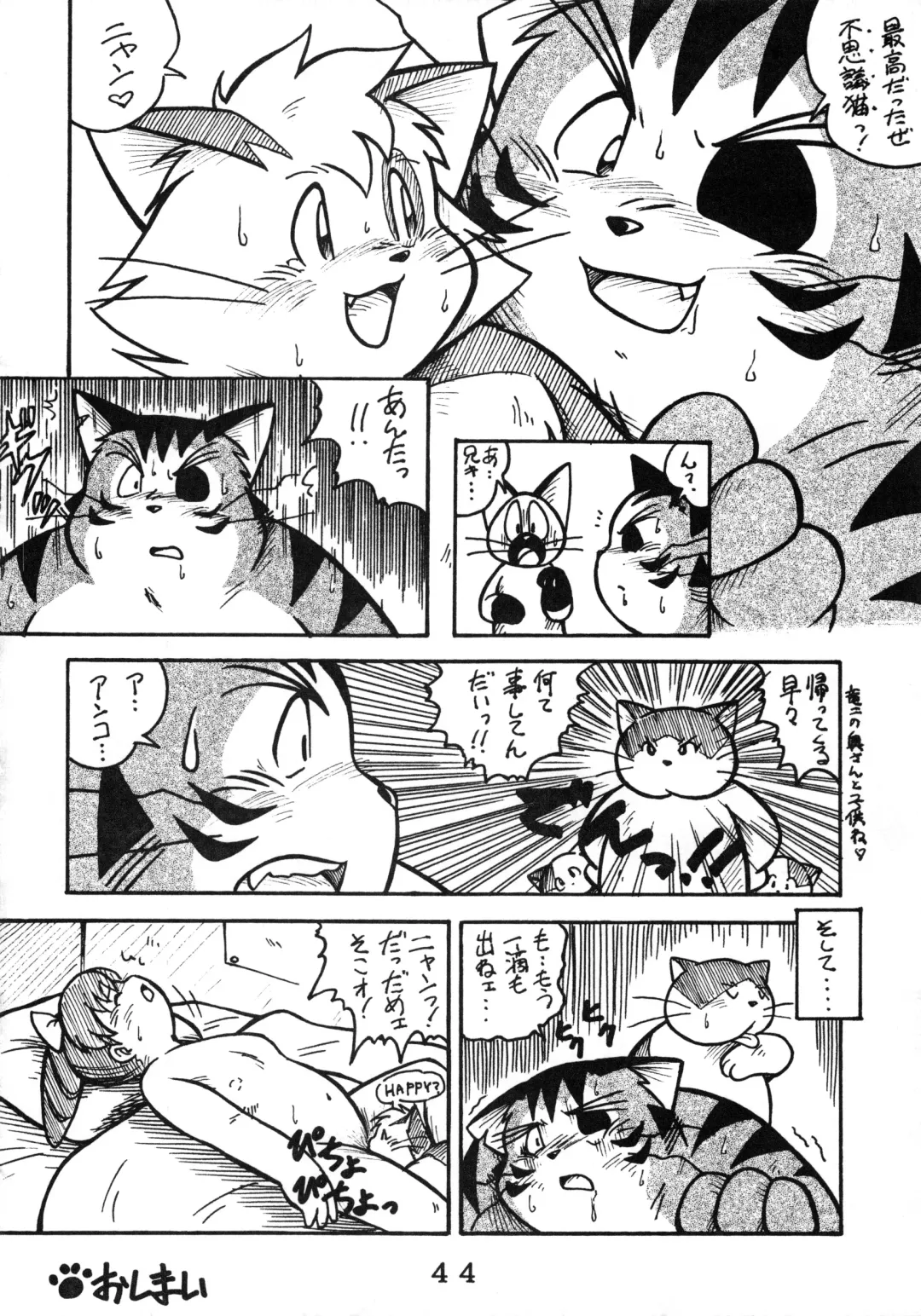 [Chibineco Master - Nyantarou - Scope Cat] Tokimeite Wannyan Fhentai - Page 43