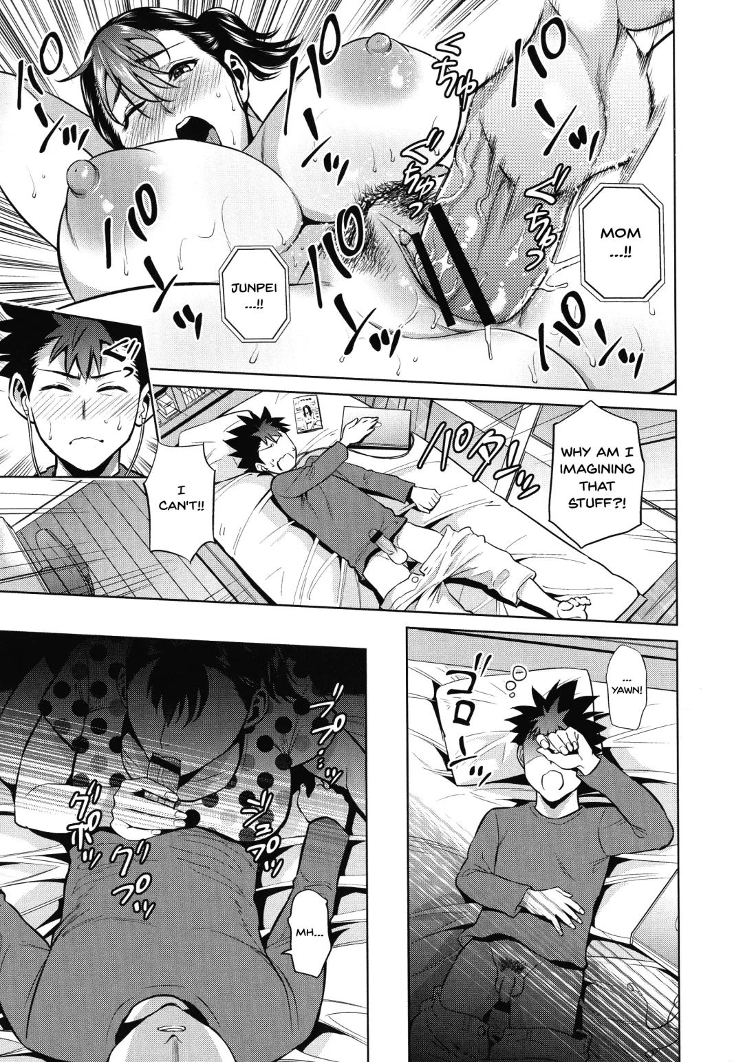 [Natsu No Oyatsu] Haha to Majiwaru Hi | The Day I Connected With Mom Fhentai - Page 177