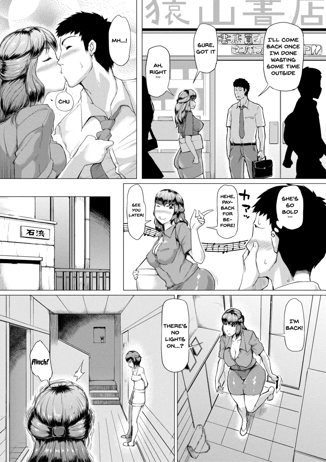 [Kizaru] Gibo ga Haramu Made | Until My Mother-in-Law is Pregnant Fhentai - Page 38
