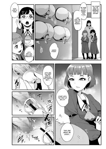 [Otochichi] S Gakuen ~Ojou-sama-tachi no Maso Otoko Choukyou~ | S Academy ~Young Ladies Training Masochistic Men~ Fhentai - Page 9