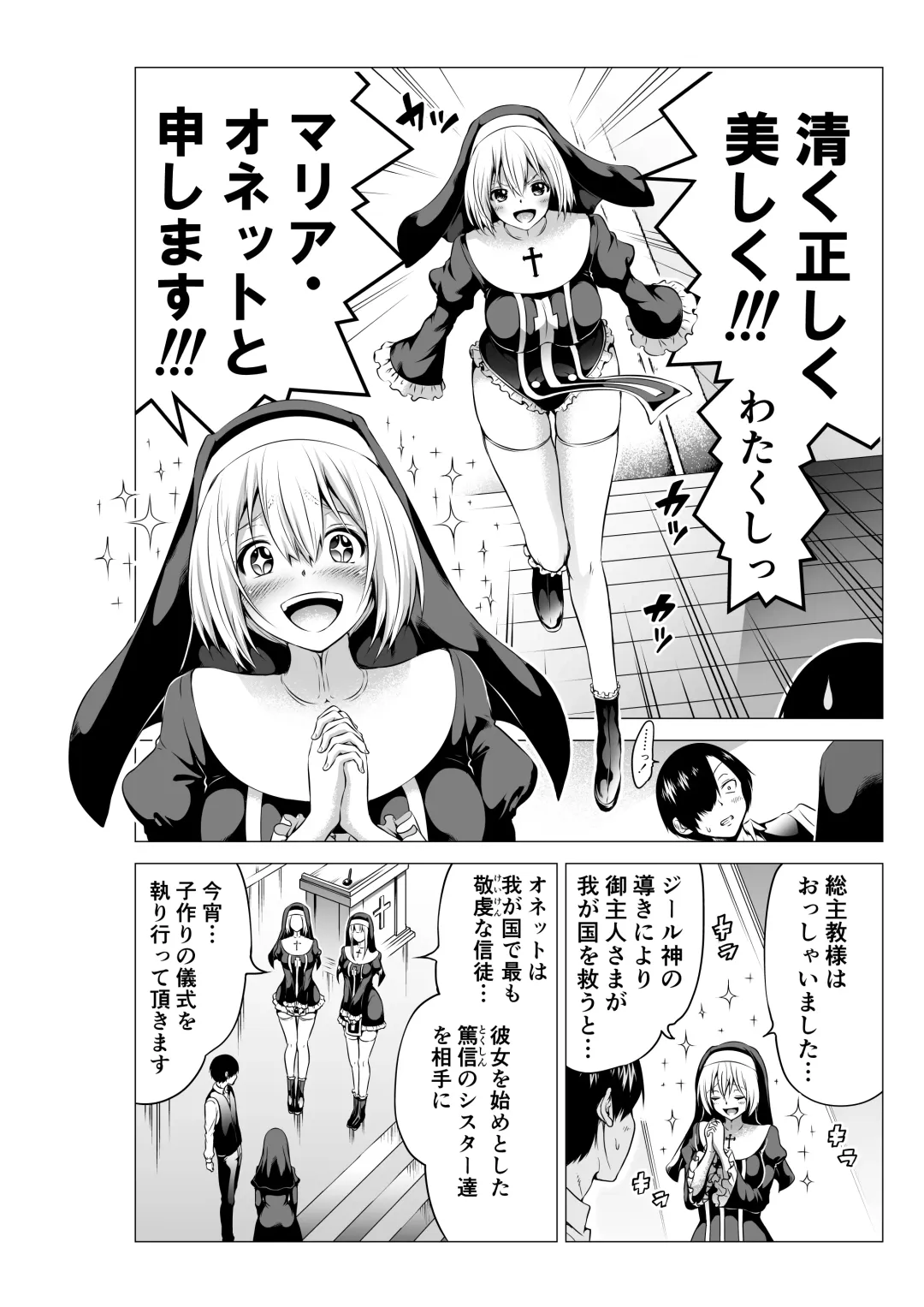 [Akatsuki Myuuto] Isekai Harem Paradise Bangai Hen ~Kinyoku no Sister no Kuni~ Fhentai - Page 6