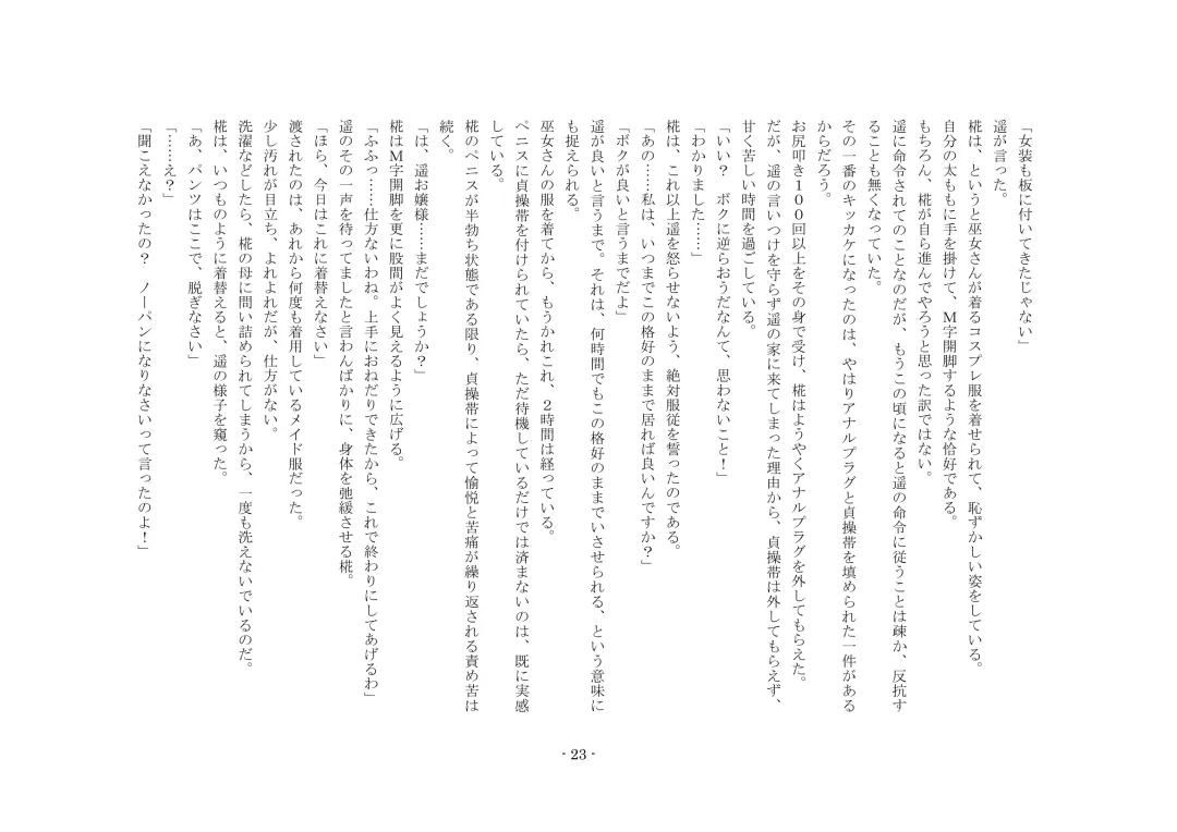 [Sinzan] Boku ga Enemagra de, Josou Maso Dorei ni Ochita Keii. Fhentai - Page 23