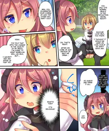 [Reitou Mikan] Soshite Tenshi-kun to Succubus-chan wa Irekawaru | Angel-kun and Succubus-chan are Swapped Fhentai - Page 12