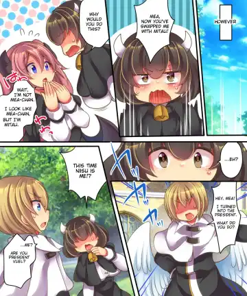 [Reitou Mikan] Soshite Tenshi-kun to Succubus-chan wa Irekawaru | Angel-kun and Succubus-chan are Swapped Fhentai - Page 33