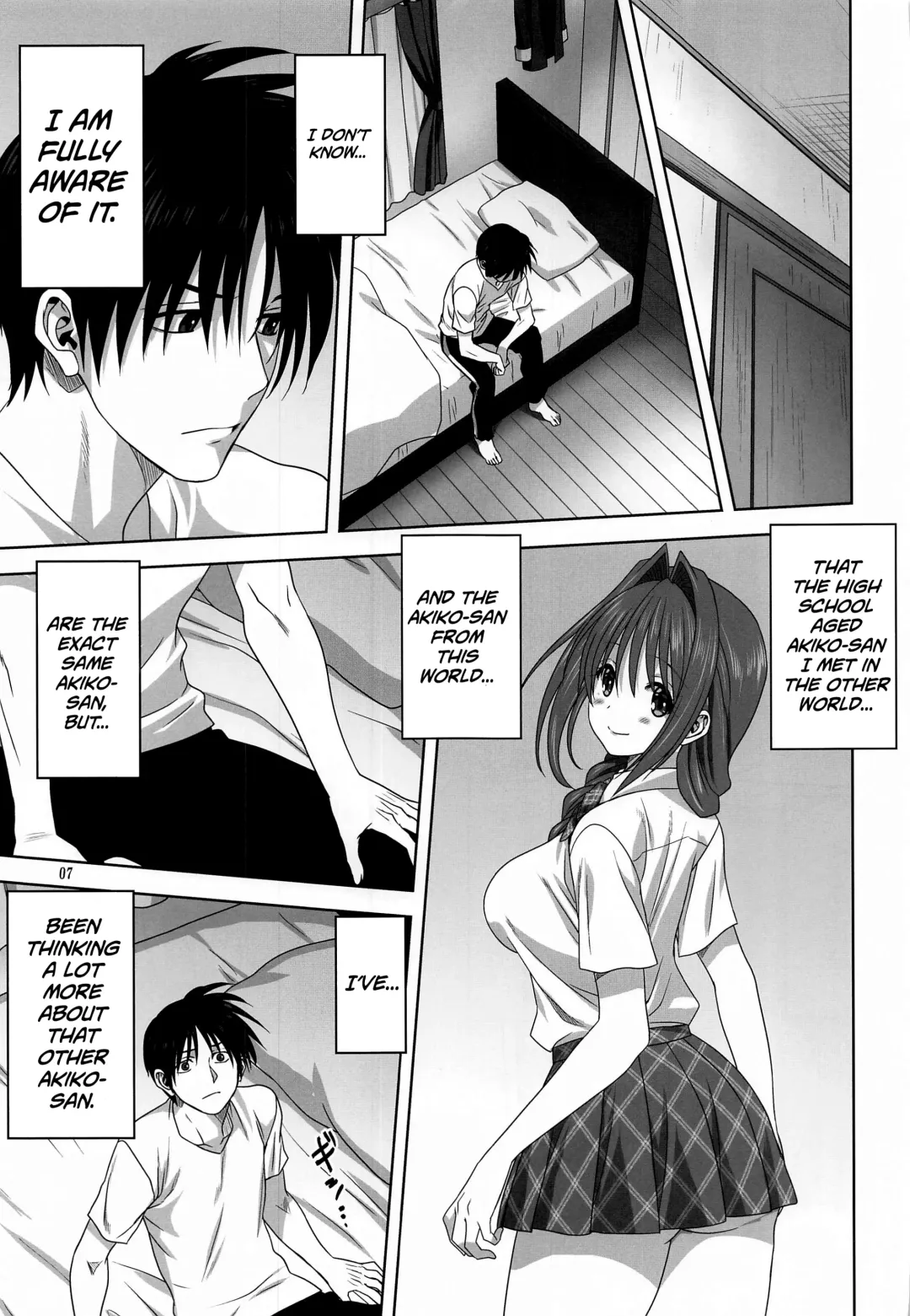 [Mitarashi Kousei] Akiko-san to Issho 26 | Together With Akiko-san 26 Fhentai - Page 7