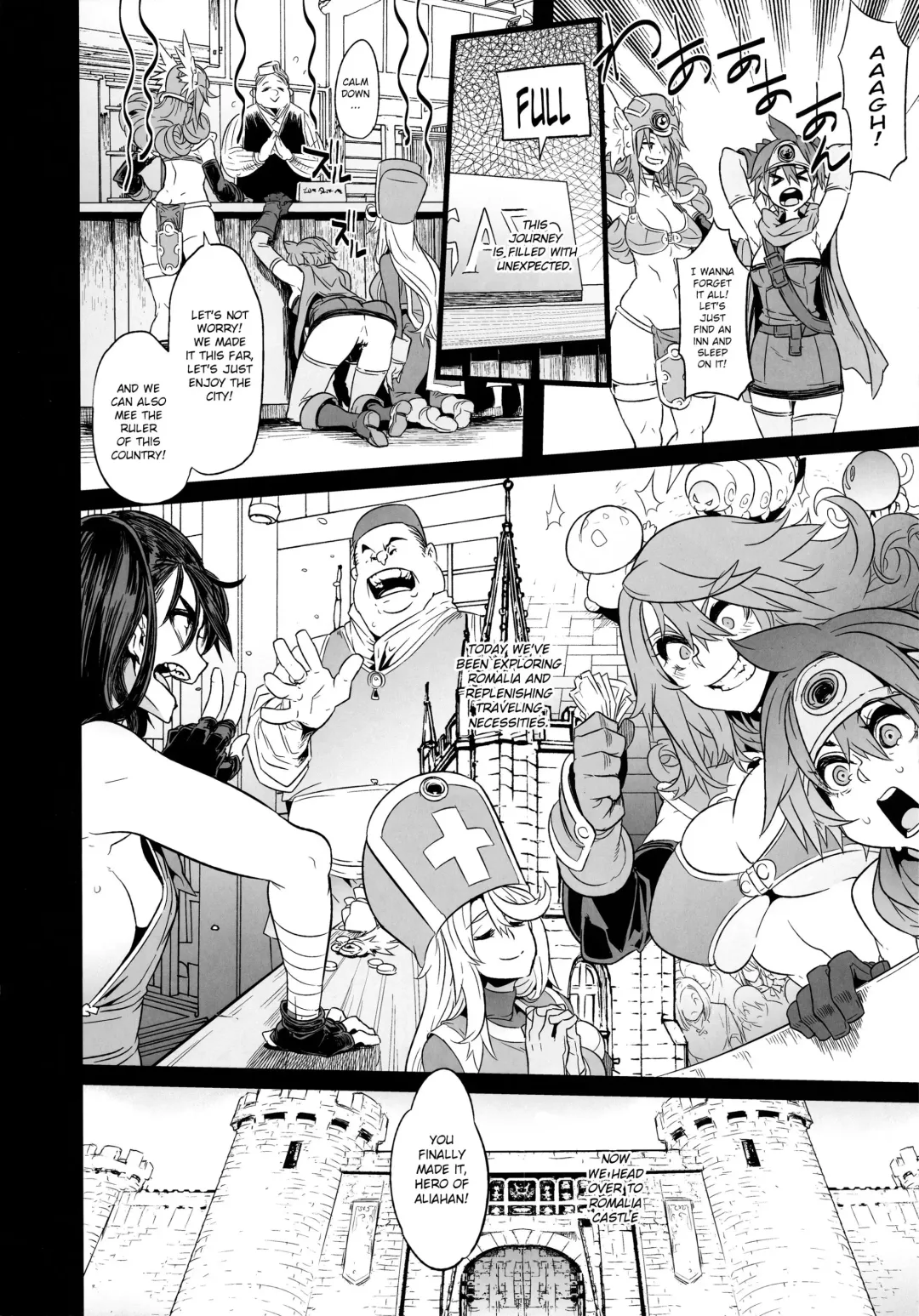 [Hato - Shindol] Onna Yuusha no Tabi 3 Zenmetu no Symphony Fhentai - Page 4