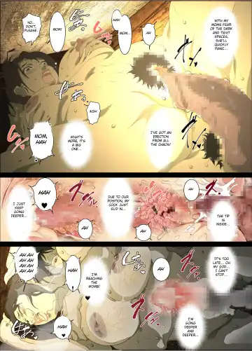 [Junk Kameyoko] Seieki Mamire no Tansu no Naka ni Tojikomerareta Zenra Oyako no Nurunuru Micchaku Kinshinsoukan Fhentai - Page 21