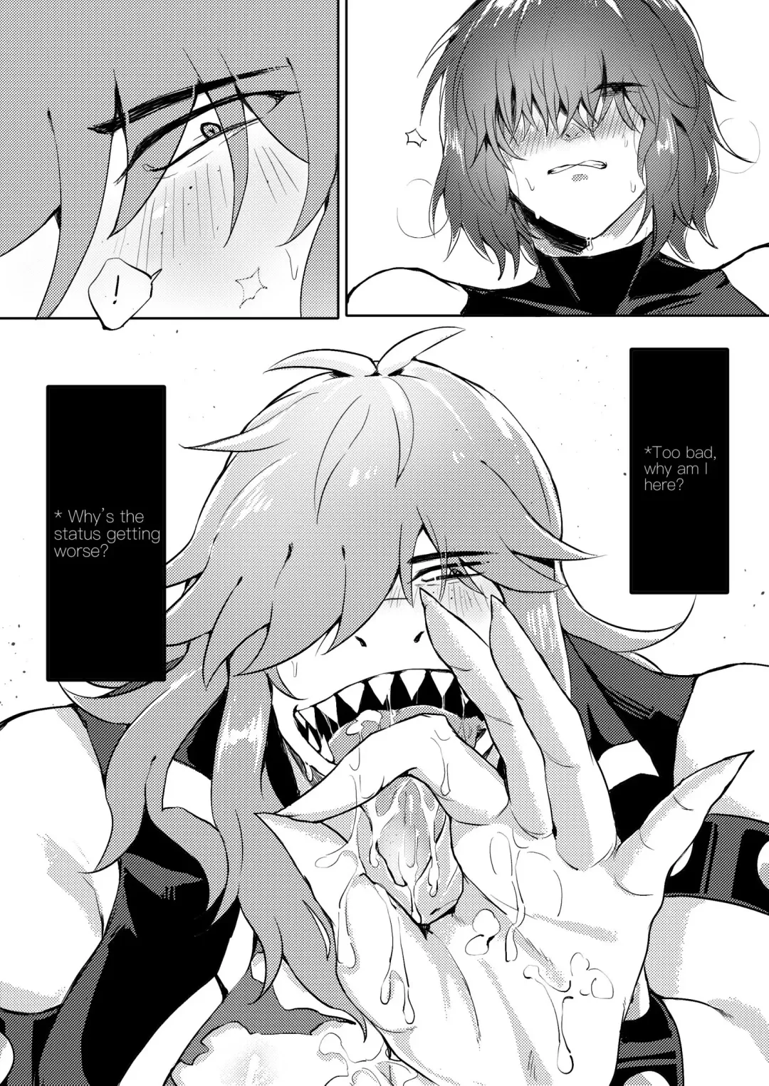 [Kosa] "The Level Max Bed Inspector (Leader) and The Rude Monster" Serial Comic 1 Fhentai - Page 4