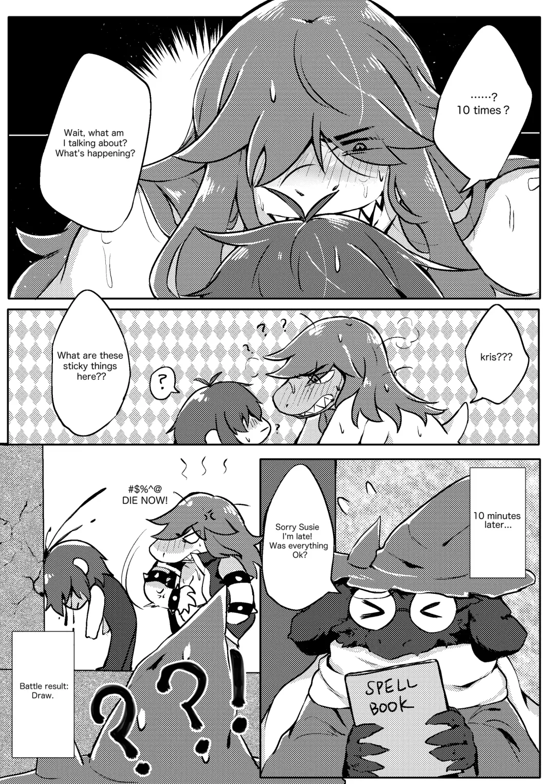 [Kosa] "The Level Max Bed Inspector (Leader) and The Rude Monster" Serial Comic 2 Fhentai - Page 11