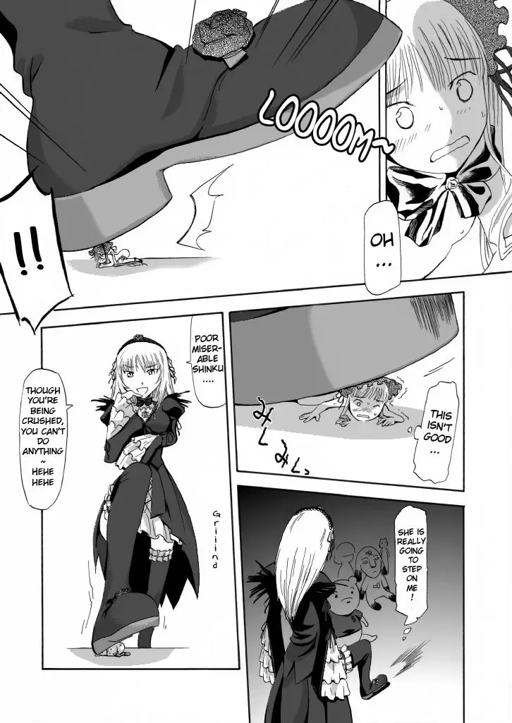Rozen Maiden - Suigintou Size Fetish Doujin Fhentai - Page 6