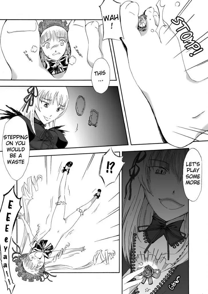 Rozen Maiden - Suigintou Size Fetish Doujin Fhentai - Page 9