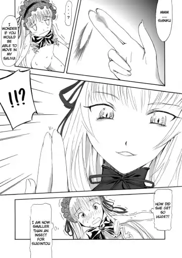 Rozen Maiden - Suigintou Size Fetish Doujin Fhentai - Page 10