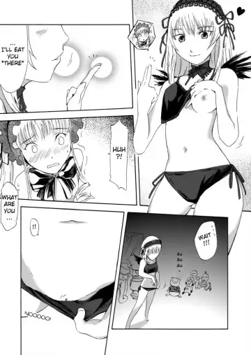 Rozen Maiden - Suigintou Size Fetish Doujin Fhentai - Page 12
