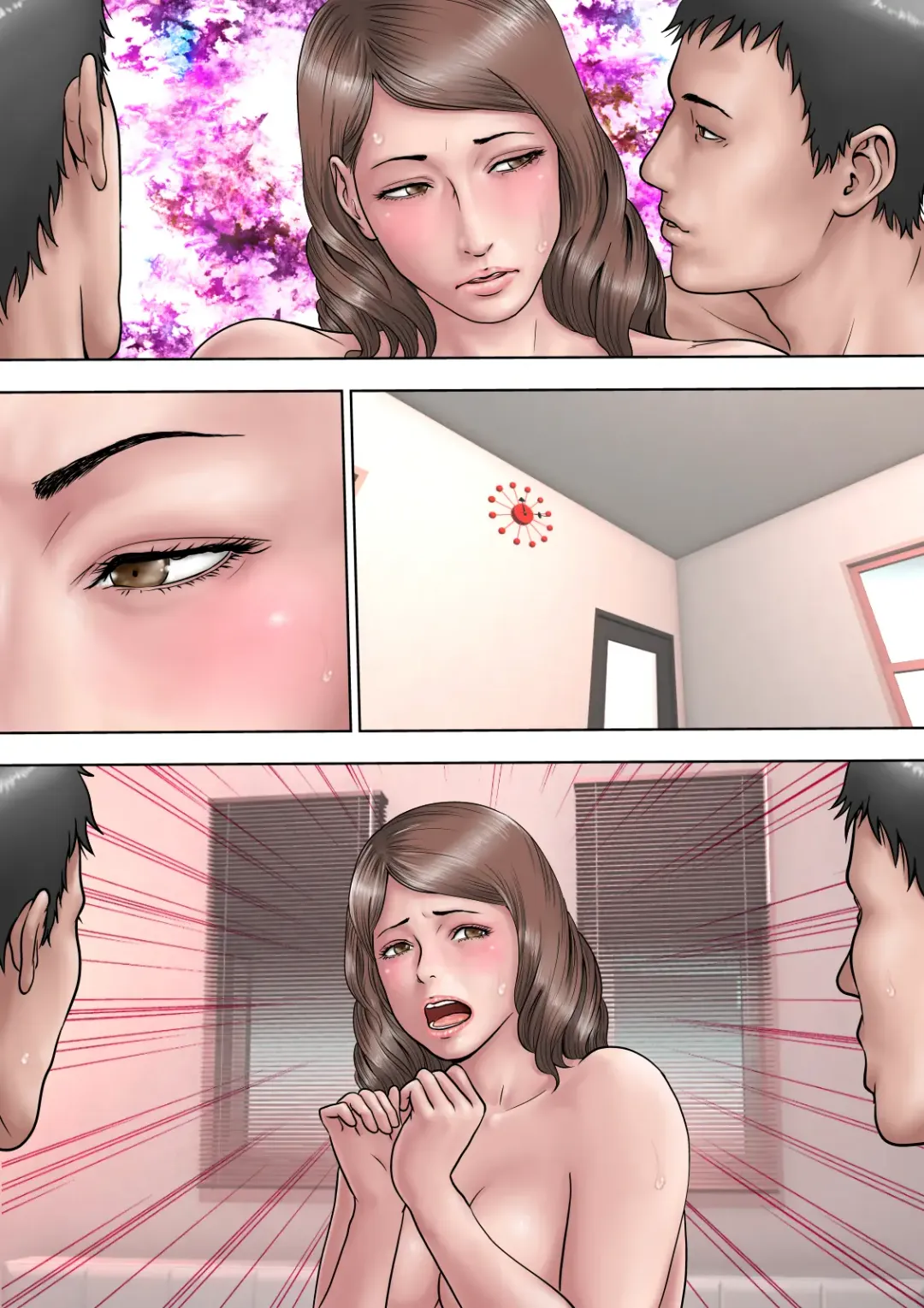 Otto no Me no Mae de Otto-tachi ni Gangan ni Okasareru Hanashi Fhentai - Page 56