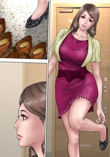 Otto no Me no Mae de Otto-tachi ni Gangan ni Okasareru Hanashi Fhentai - Page 44