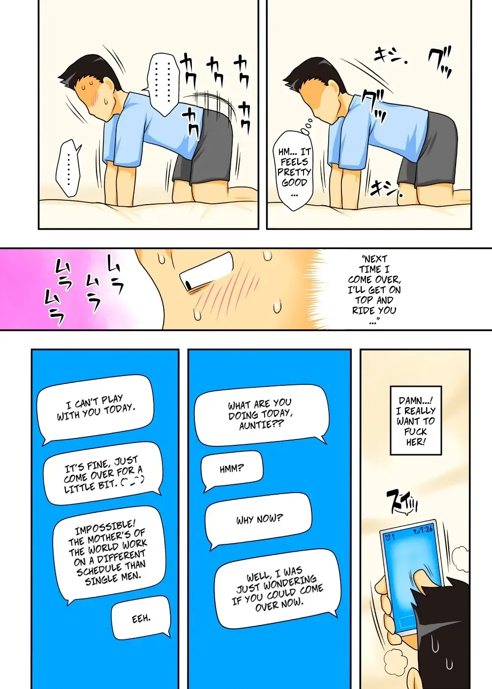 [Dt Hone] Aunt Visiting Nephew Fhentai - Page 37