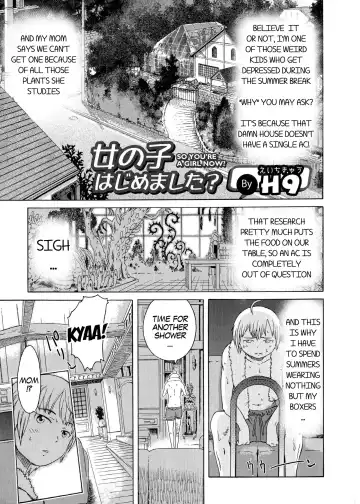 Read [H9] Onnanoko Hajimemashita? |  So You're a Girl Now? - Fhentai