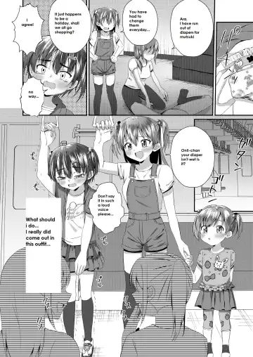 [Kosuke Poke] Onii-chan Omutsu Nuretenai? | Onii-chan, Is Your Diaper Wet? Fhentai - Page 9