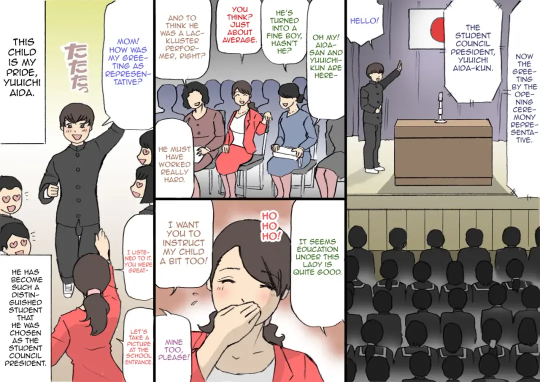 Okaa-san wa Homete Nobasu Kyouiku Houshin Fhentai - Page 1