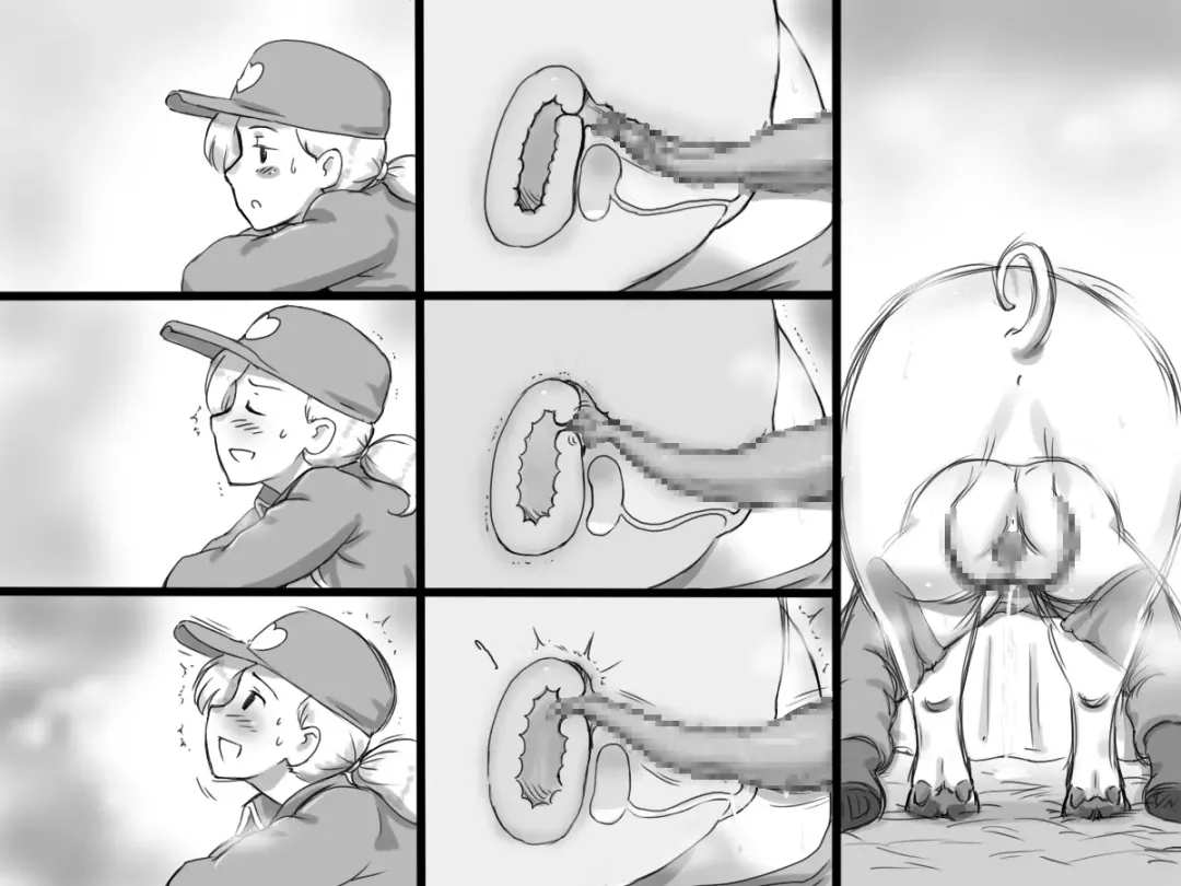 [Mizuiro Megane] Doubutsu Noujou - 3-biki no Kobuta-chan Hen Fhentai - Page 45